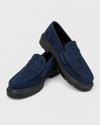 Pair of navy penny