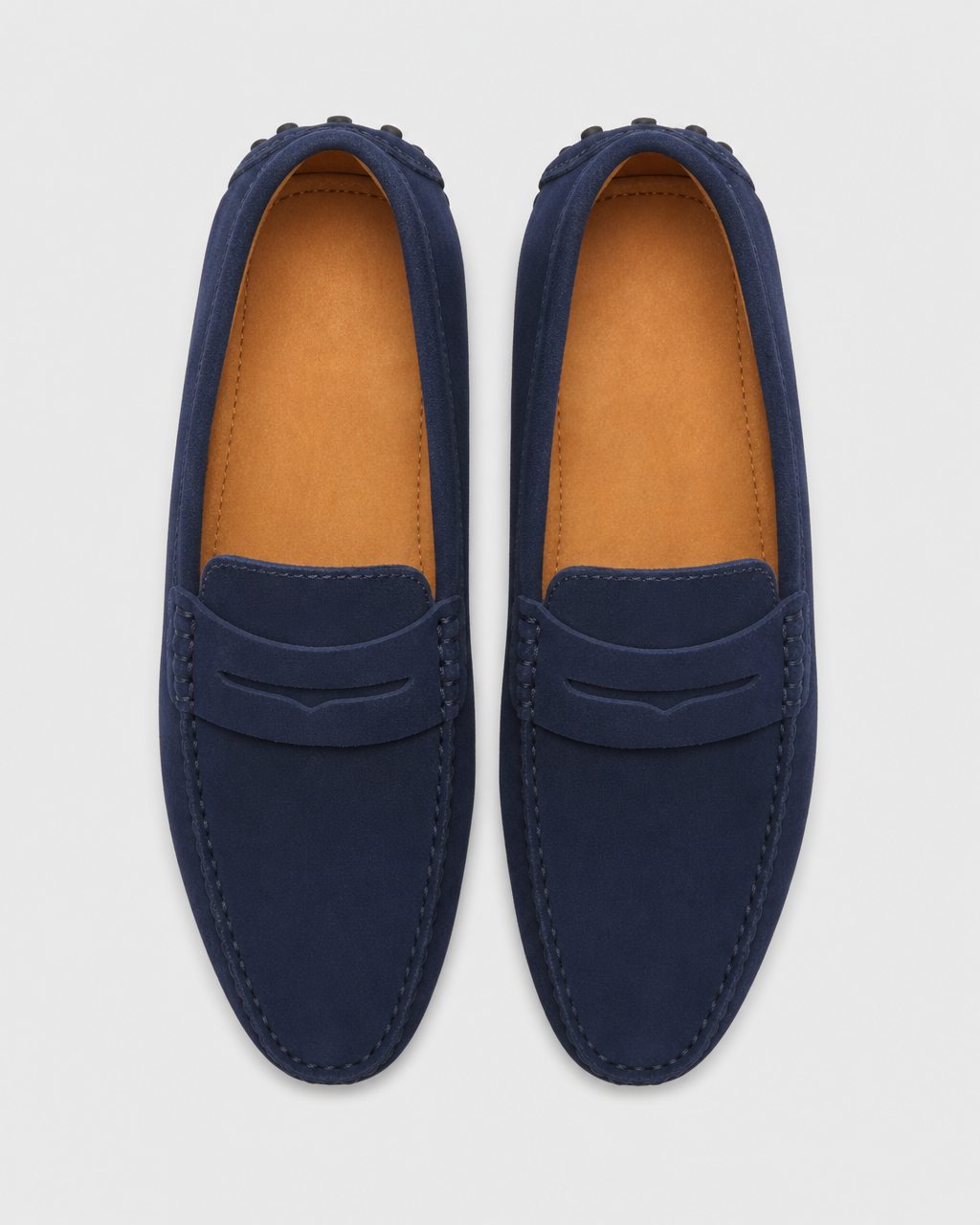 Navy penny top view