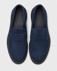 Navy penny top view