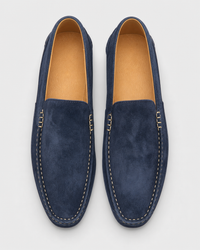 Navy slip on top view