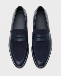 Navy slip on top view