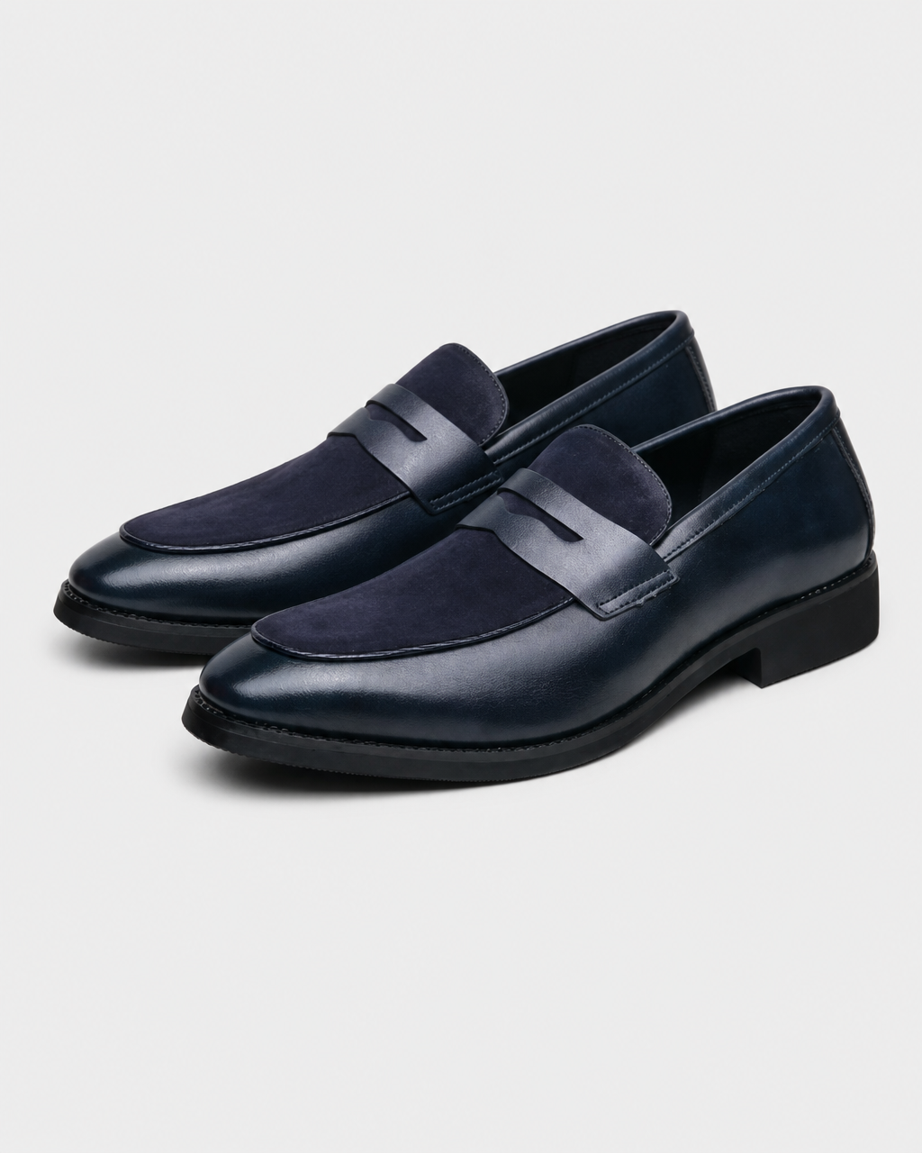 Navy slip on
