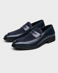 Navy slip on