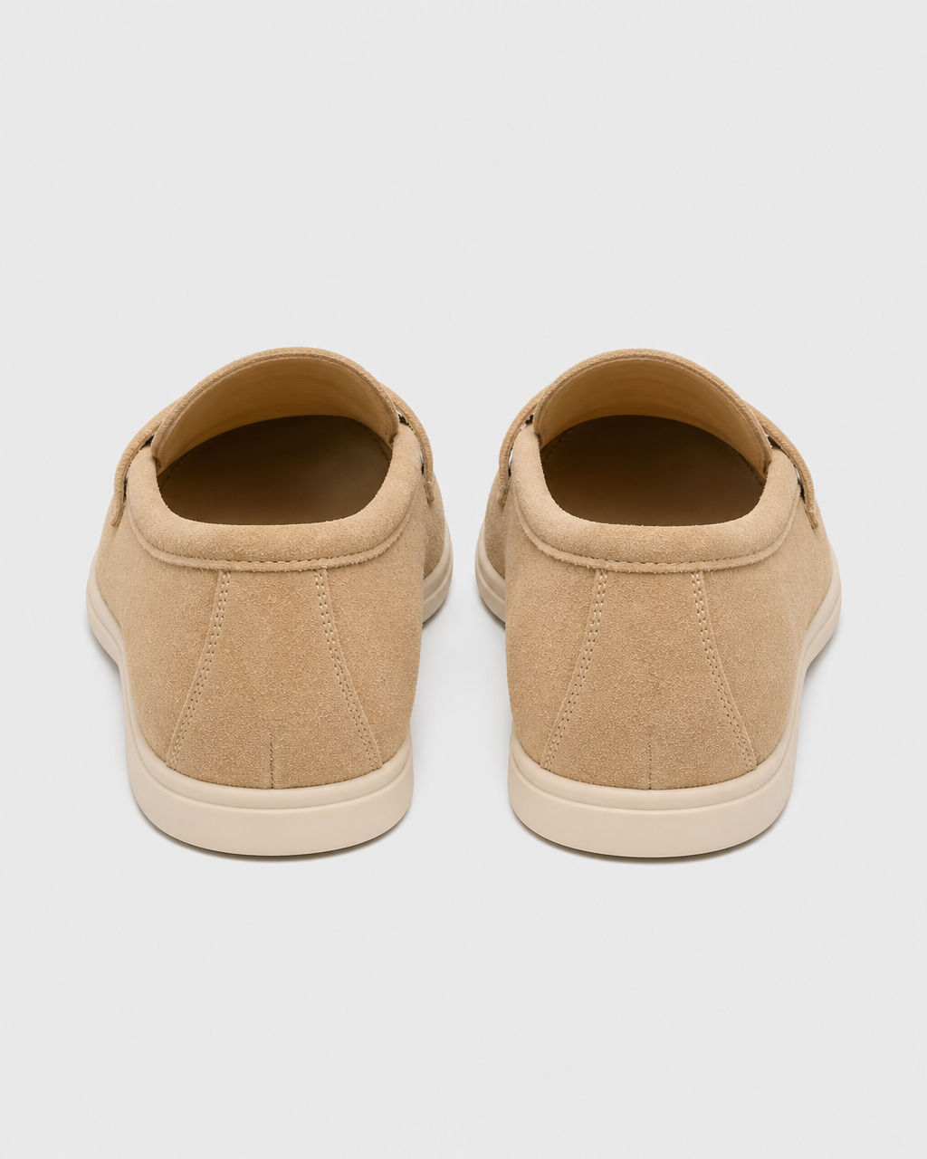 Sand slip on heel view