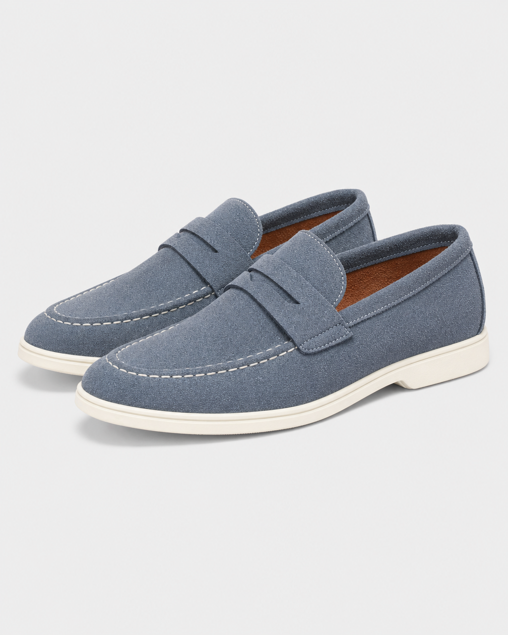 Slate blue penny