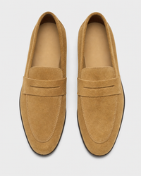 Tan flat top view